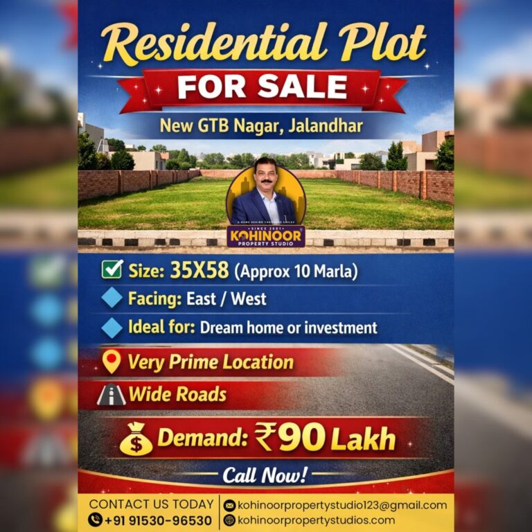 PLOT FOR SALE