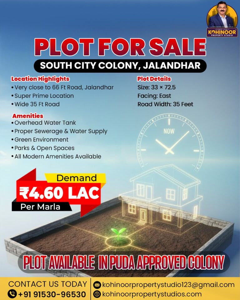 PLOT FOR SALE