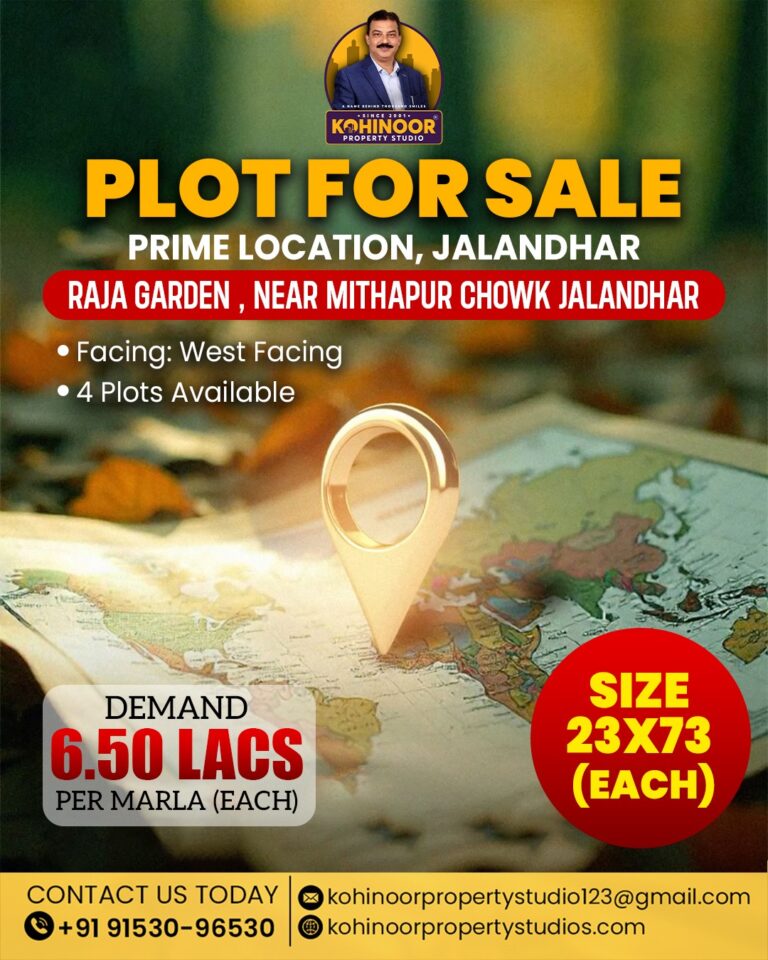 PLOT FOR SALE