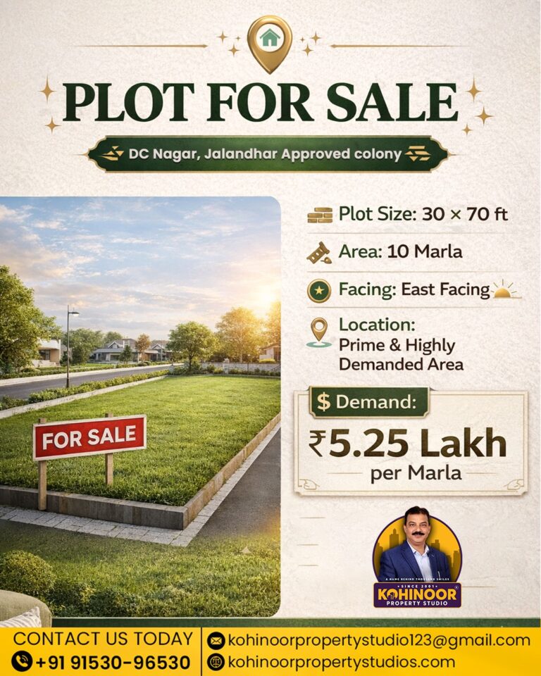 PLOT FOR SALE