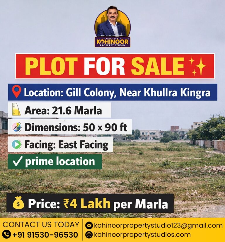 PLOT FOR SALE