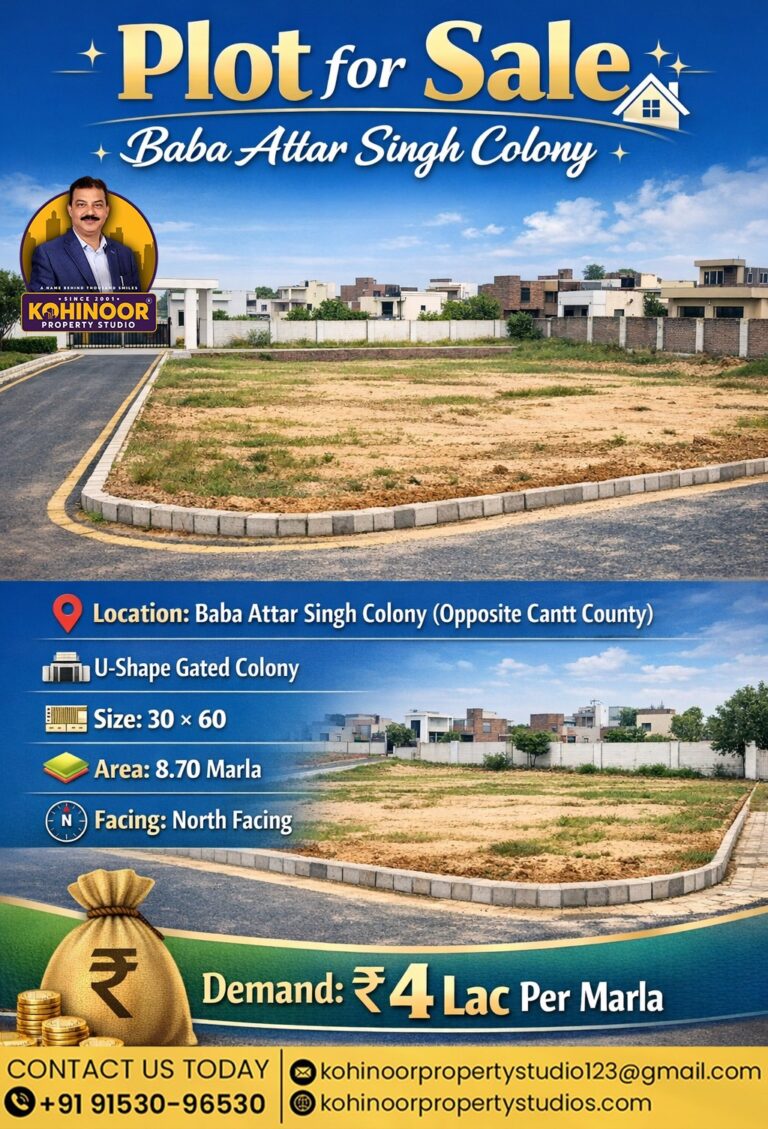 PLOT FOR SALE