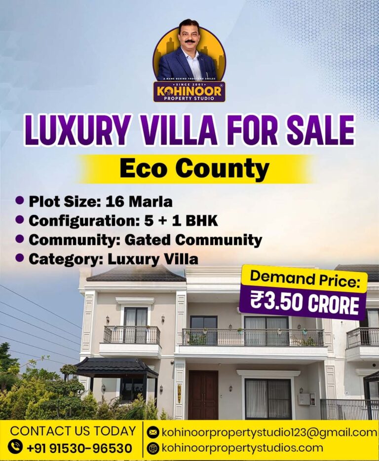ECO COUNY VILLA FOR SALE