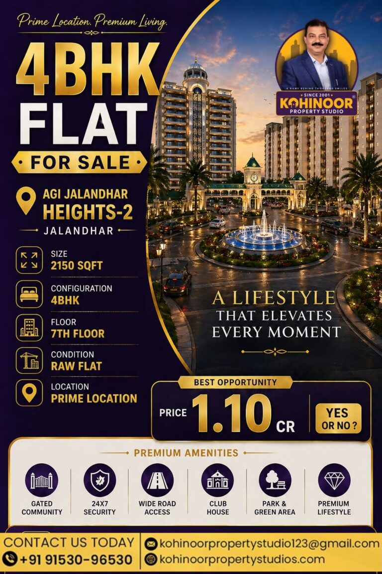 4 BHK FLAT FOR SALE