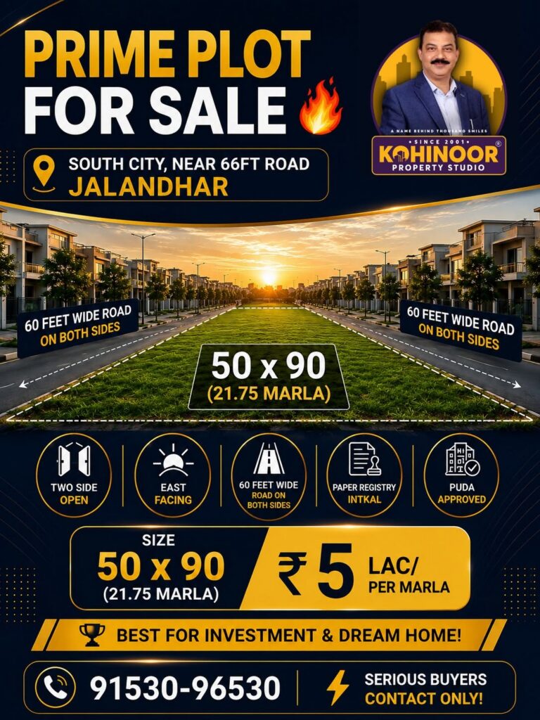 PRIME PLOT FOR SALE