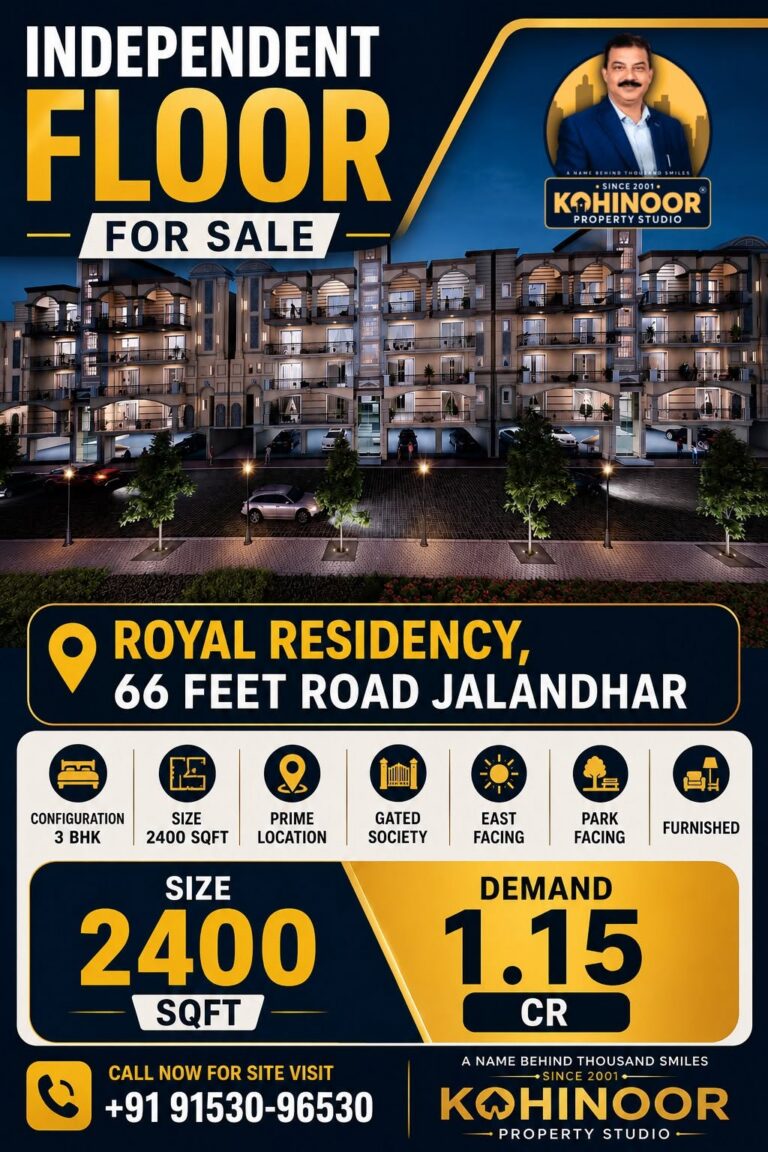 INDEPENDENT FLOOR FOR SALE