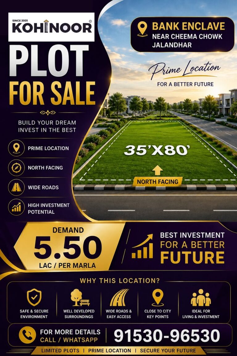 PRIME PLOT FOR SALE