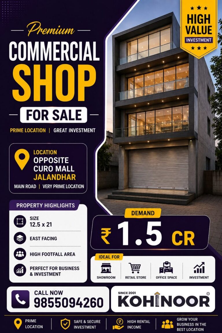COMMERCIAL SHOP FOR SALE