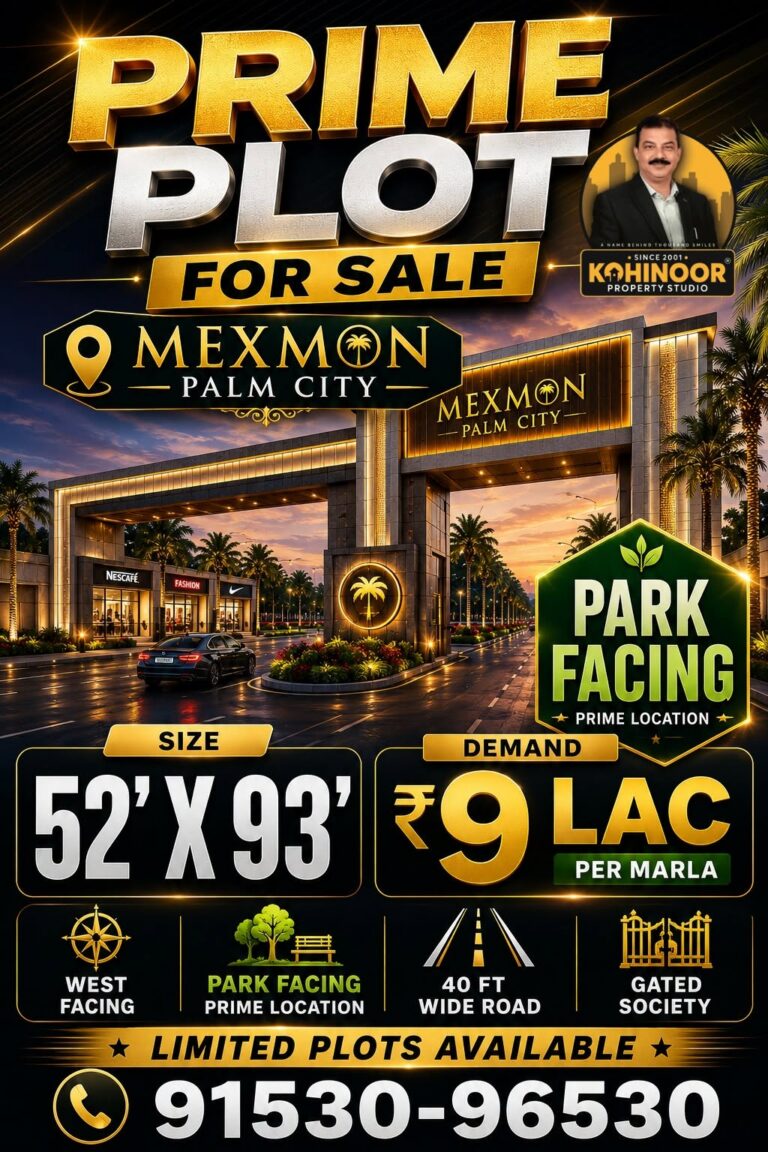 PRIME PLOT FOR SALE